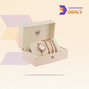 Stylish bracelet packaging boxes designed to protect and display bracelets with a luxurious look