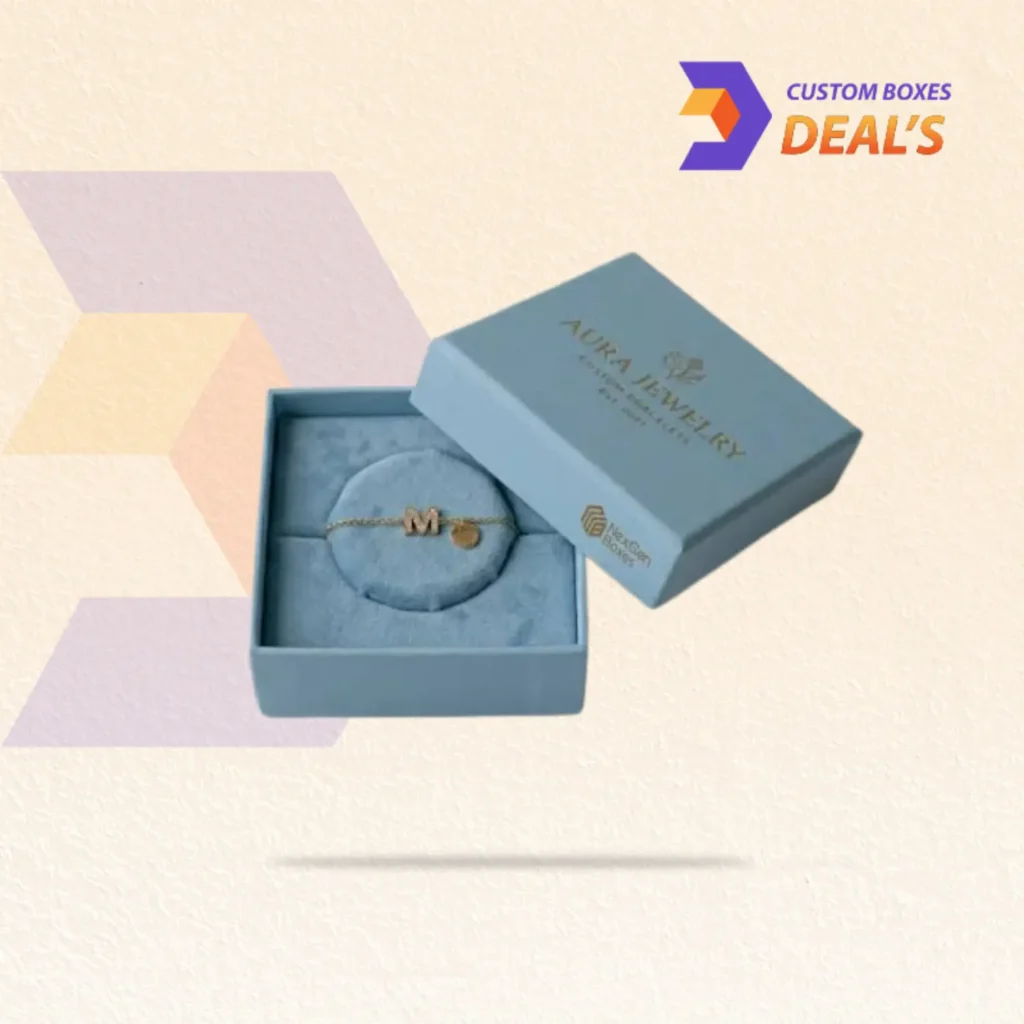 Protective bracelet shipping boxes with fitted jewelry inserts