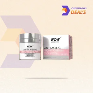 Custom night cream boxes for skincare, beauty, and facial care products