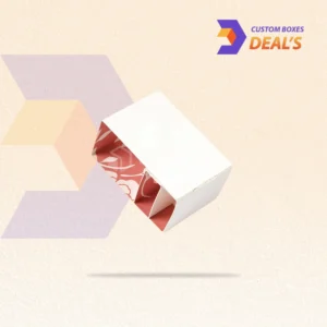 Custom cardboard sleeve packaging with branded printing for retail products