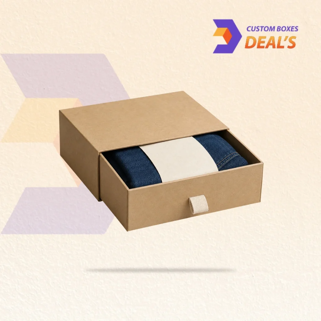 Custom textile boxes designed for secure packaging and stylish presentation of textile products.