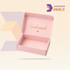 Custom Bridesmaid Gift Boxes for Wedding Gifts