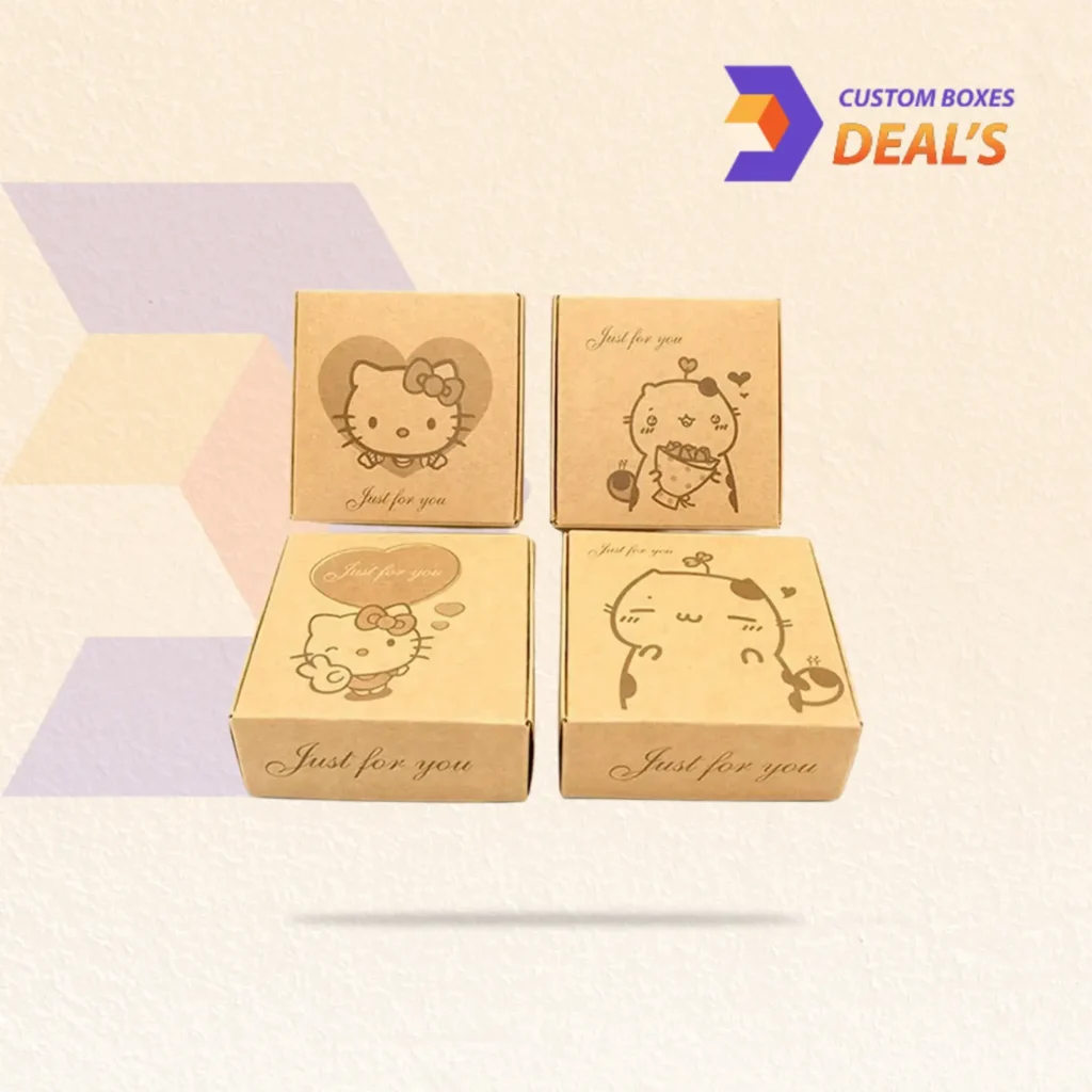 Rustic brown soap boxes for luxury handmade soap packaging solutions