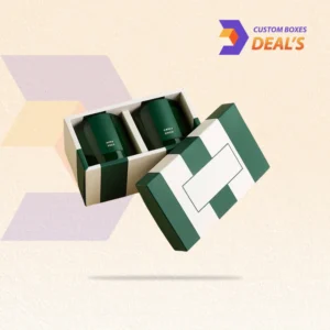 Protective candle packaging boxes designed for online order fulfillment and delivery
