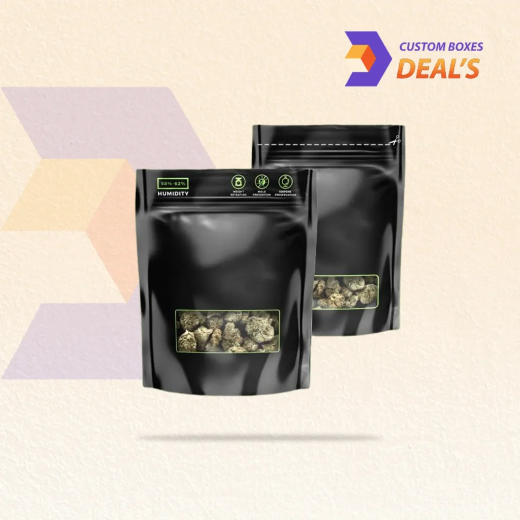 Custom Cannabis Packaging with premium designs for secure cannabis product presentation