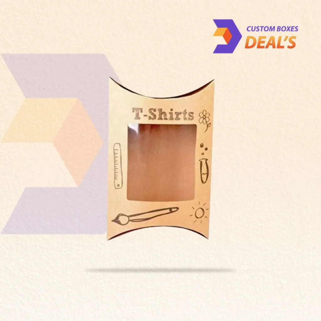 Custom cardboard pillow boxes designed for gifts, retail products, favors, and protective packaging