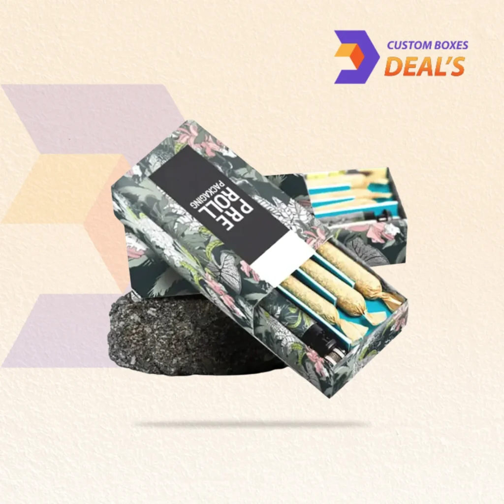 CBD Pre Roll Packaging with premium design for secure and stylish pre-roll products