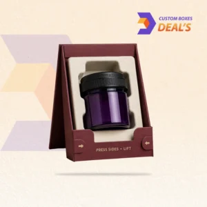 Custom child resistant display boxes designed for secure product packaging and attractive retail presentation
