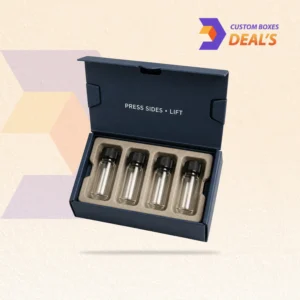 Custom child resistant sample boxes designed for secure product samples and professional brand presentation