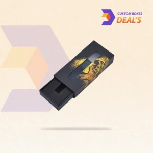 Custom child resistant slide boxes with secure packaging design for premium product protection