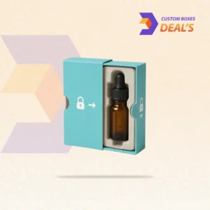 Custom child resistant travel size boxes designed for secure packaging of portable products