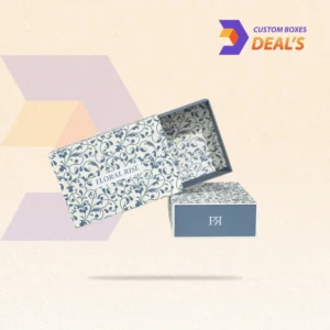 Custom child resistant two piece boxes with secure structure for premium product protection and presentation