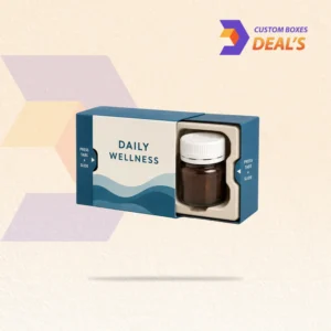 Child resistant wellness boxes with secure locking features for health product packaging