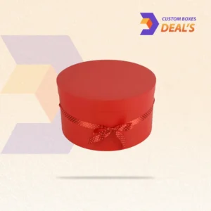 Circular gift boxes with elegant round designs for luxury gifts, products, and special occasions.