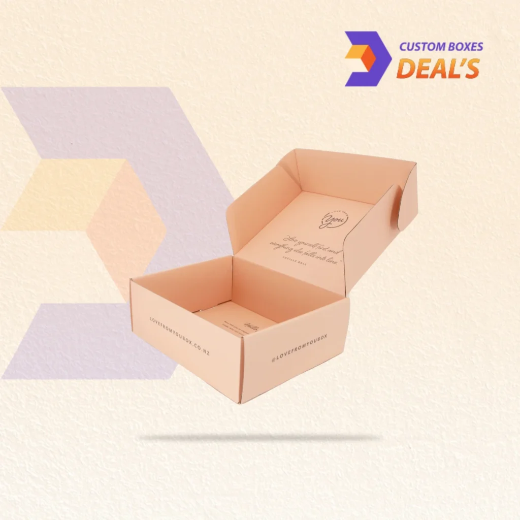 Custom e-commerce clothing shipping boxes designed to safely deliver apparel products with a professional brand presentation.