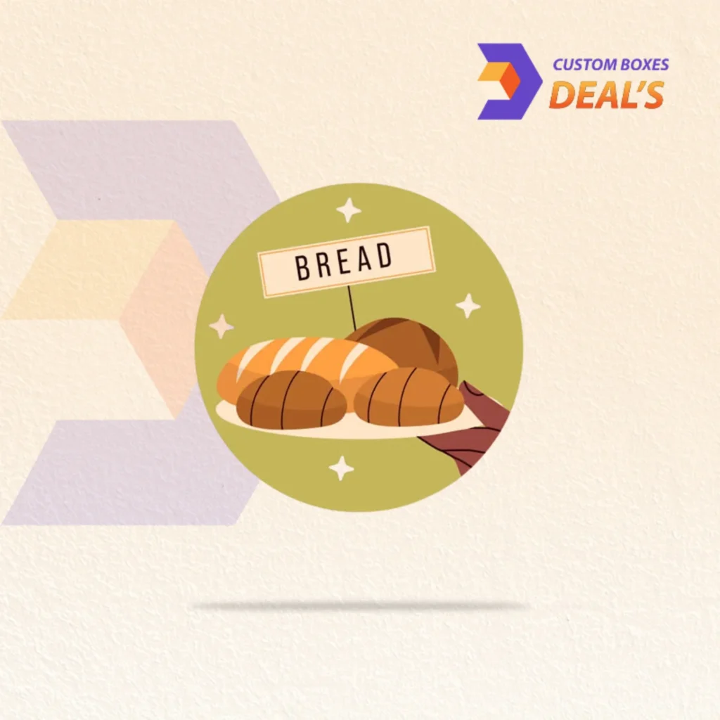 Personalized bakery logo stickers for small-business packaging and customer orders