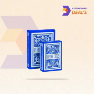 Blue Playing Card Box