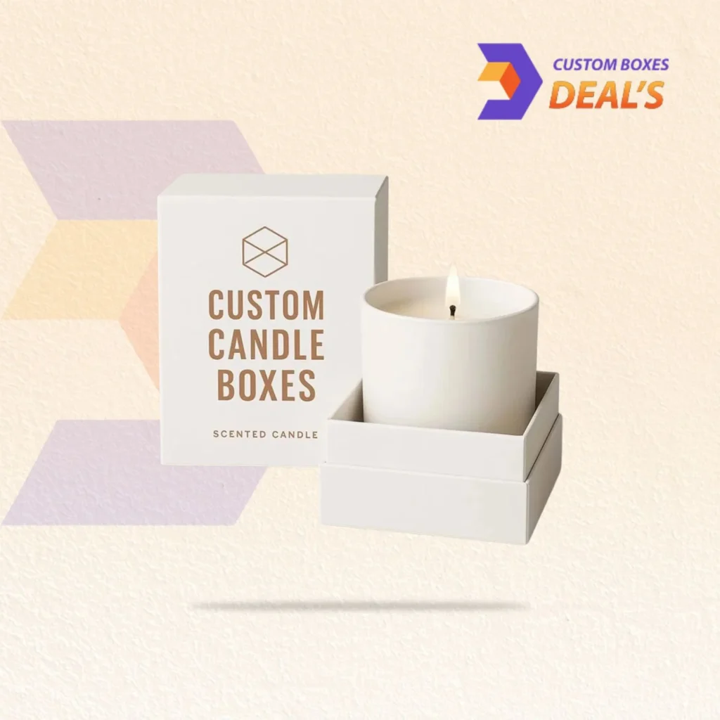 Personalized candle packaging for scented collections, gift sets and wholesale displays