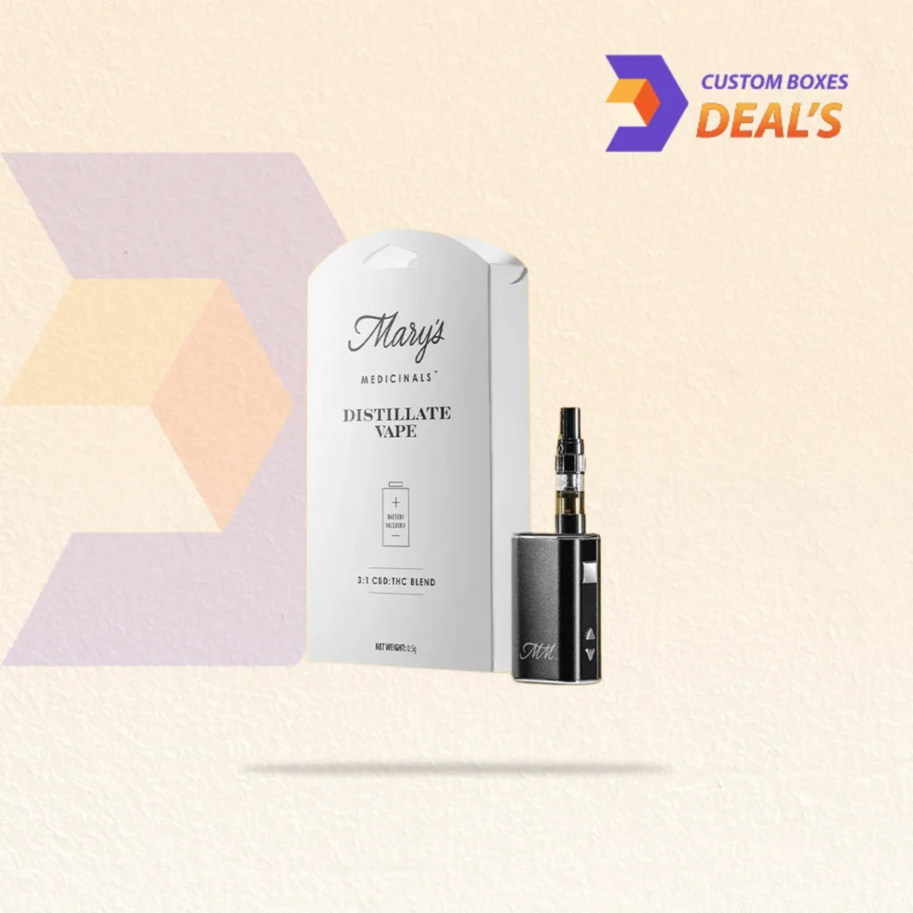 Custom CBD Distillate Boxes with premium packaging design for CBD distillate products