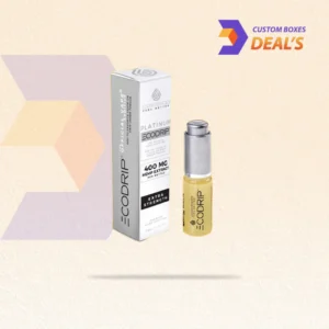 Custom CBD Drip Boxes with premium packaging design for CBD drip products