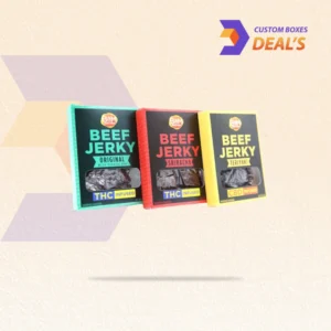 Personalized CBD Edible Cannabis Boxes featuring custom printing and branded packaging solutions