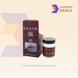 Custom CBD Flower Boxes with premium packaging design for CBD flower products