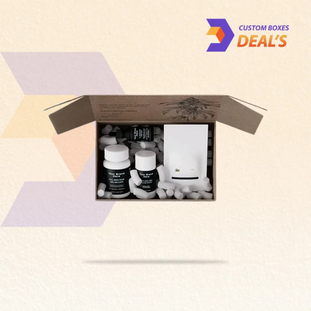 Custom CBD Gift Boxes with premium packaging design for CBD gift products