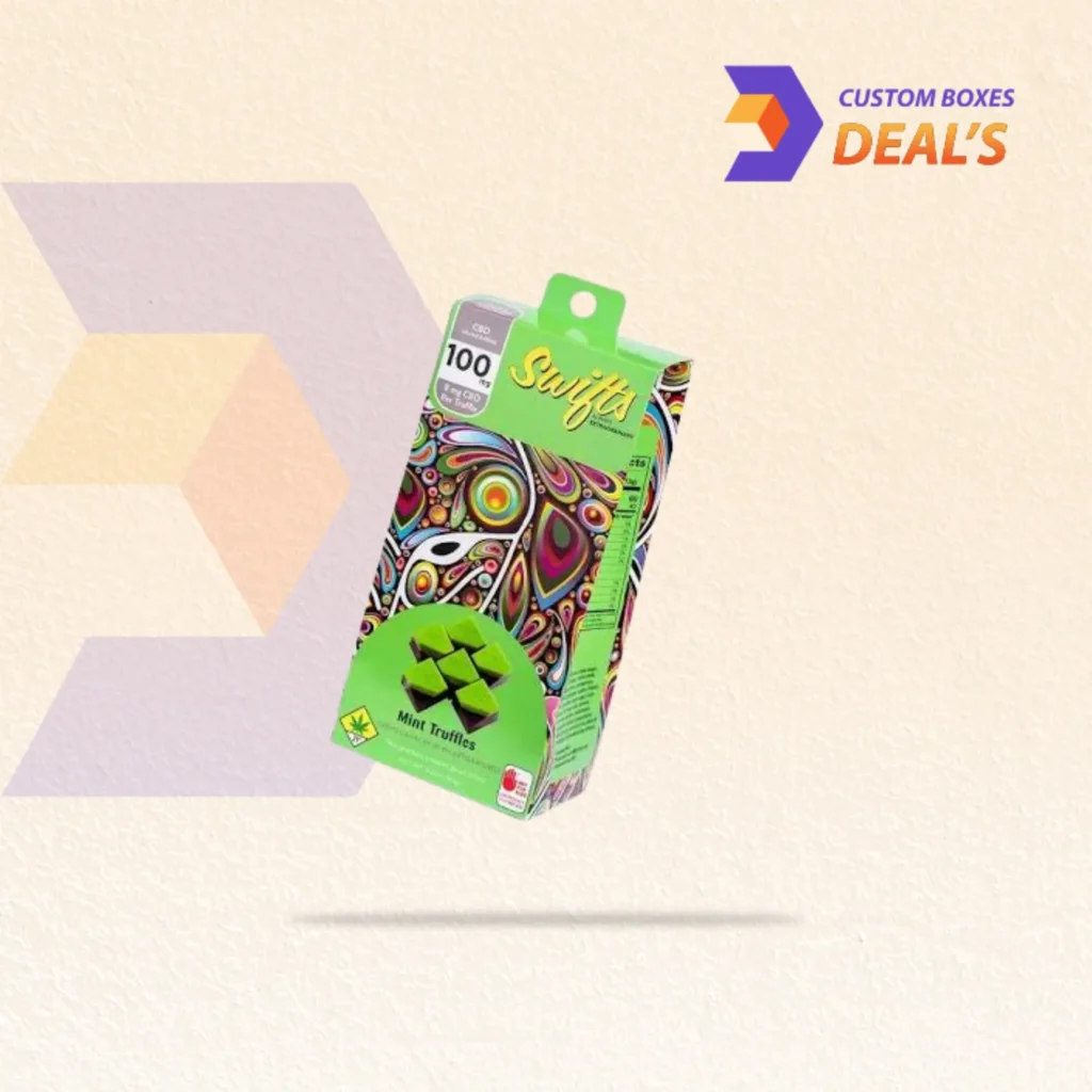 Custom CBD Multicolor Printed Boxes with vibrant packaging design for CBD products