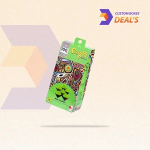 Custom CBD Multicolor Printed Boxes with vibrant packaging design for CBD products