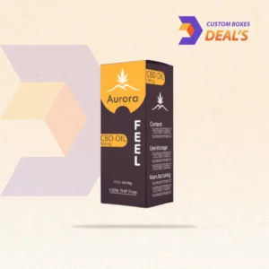 Custom CBD Oil Boxes with premium packaging design for CBD oil products