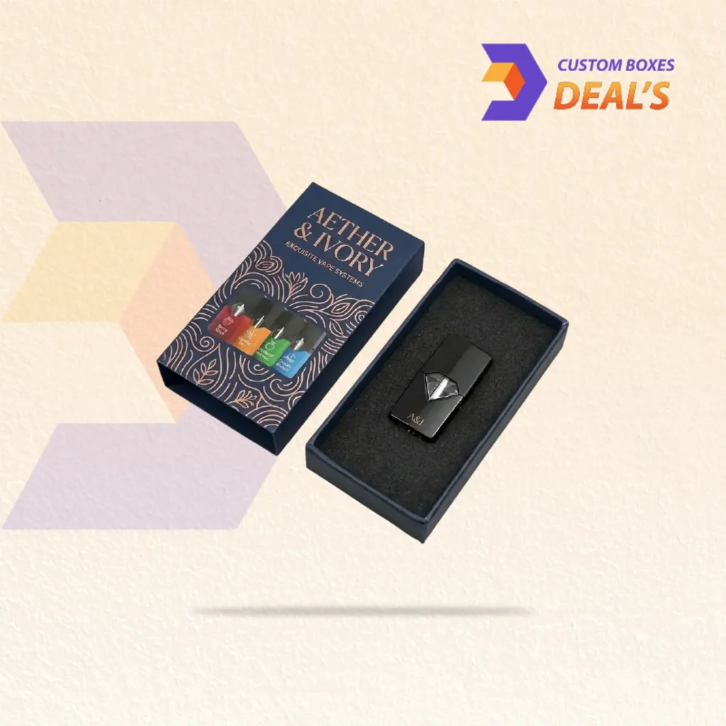 Custom CBD Pod Boxes with premium packaging design for CBD pod products
