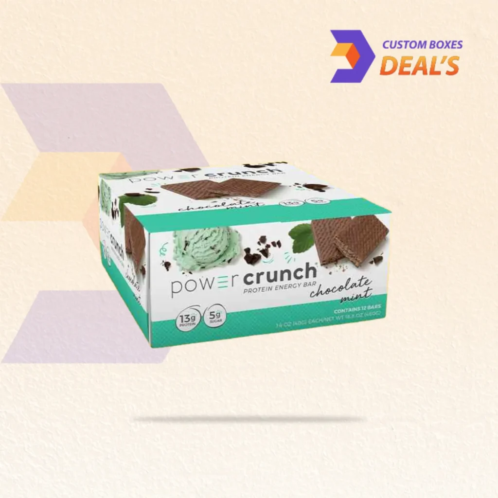 Custom CBD Protein Boxes with premium packaging design for CBD protein products