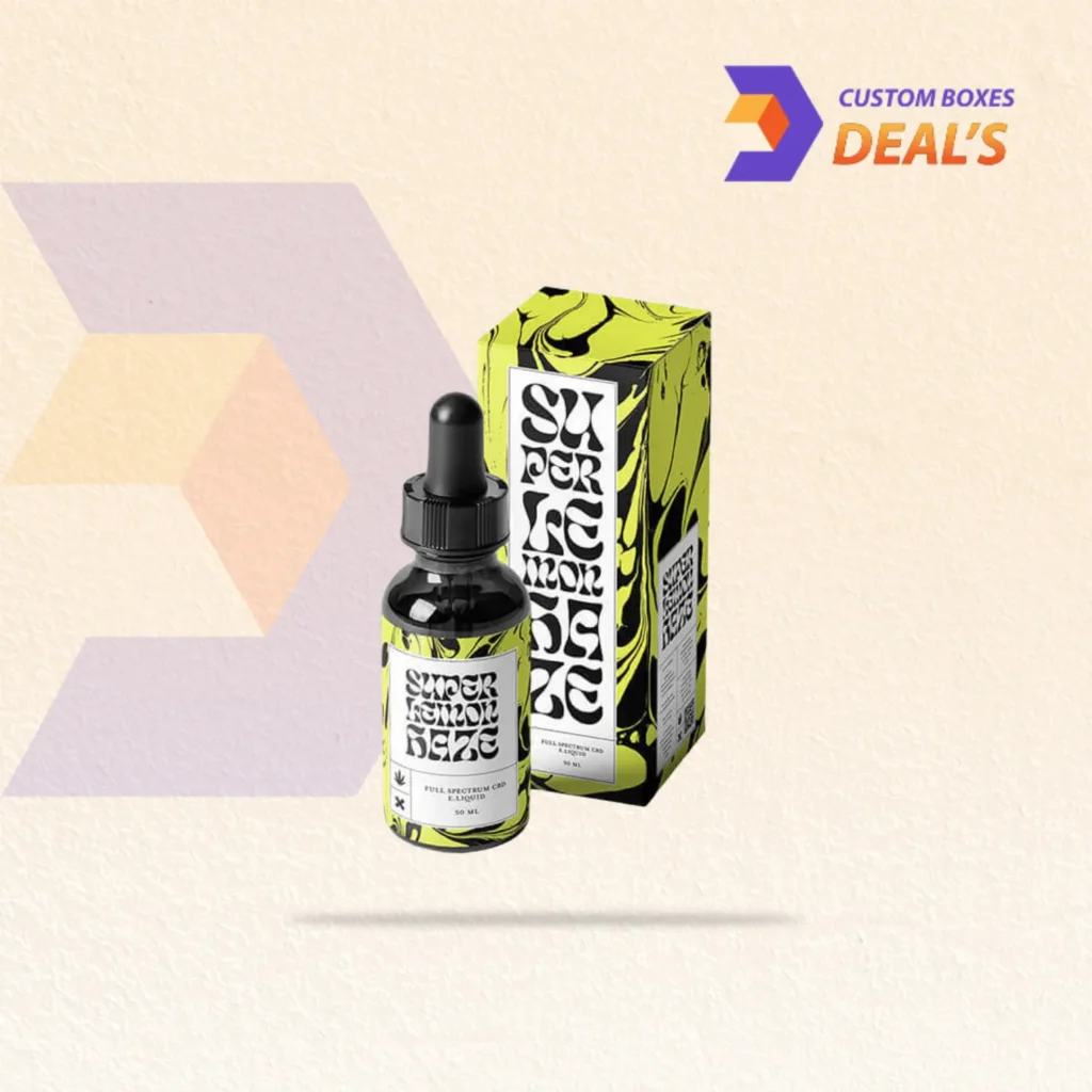 Custom CBD Tincture Boxes