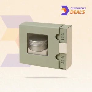 Premium child resistant retail packaging boxes with durable construction for branded products