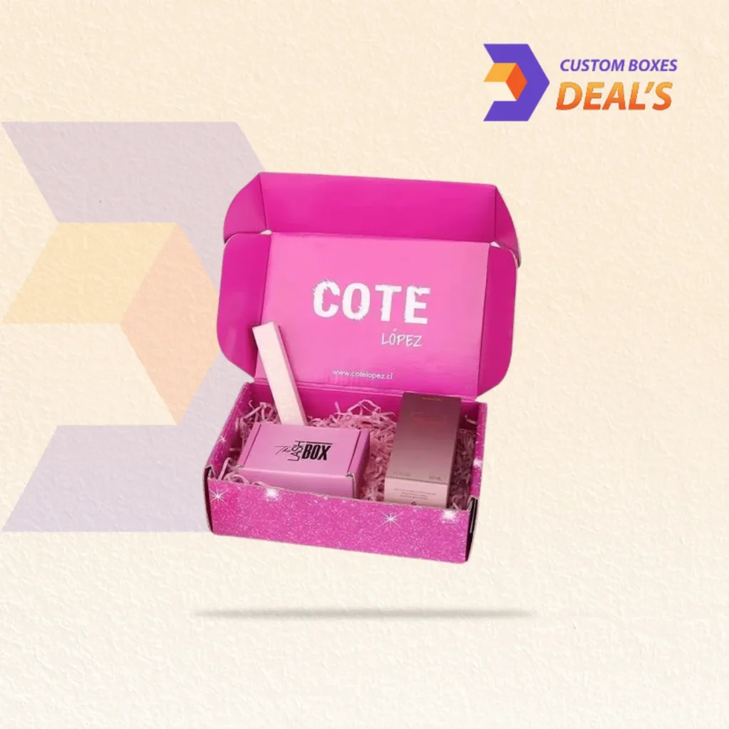 Custom makeup packaging designed for cosmetics, beauty products, and retail presentation