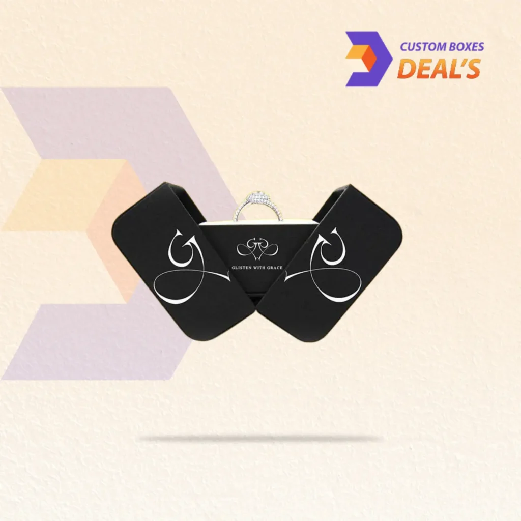 Custom design jewelry boxes for attractive and secure product presentation