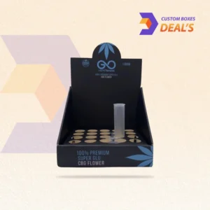 Double wall display lid for retail packaging.