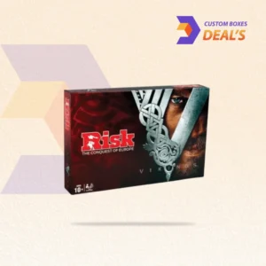 Games PR box for promotional game products, influencer kits, and branded presentation