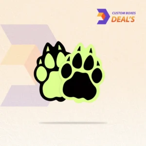 Glow in the dark stickers featuring luminous printed designs for nighttime visibility