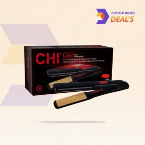 Hair straightener boxes for secure packaging and stylish presentation of hair styling tools