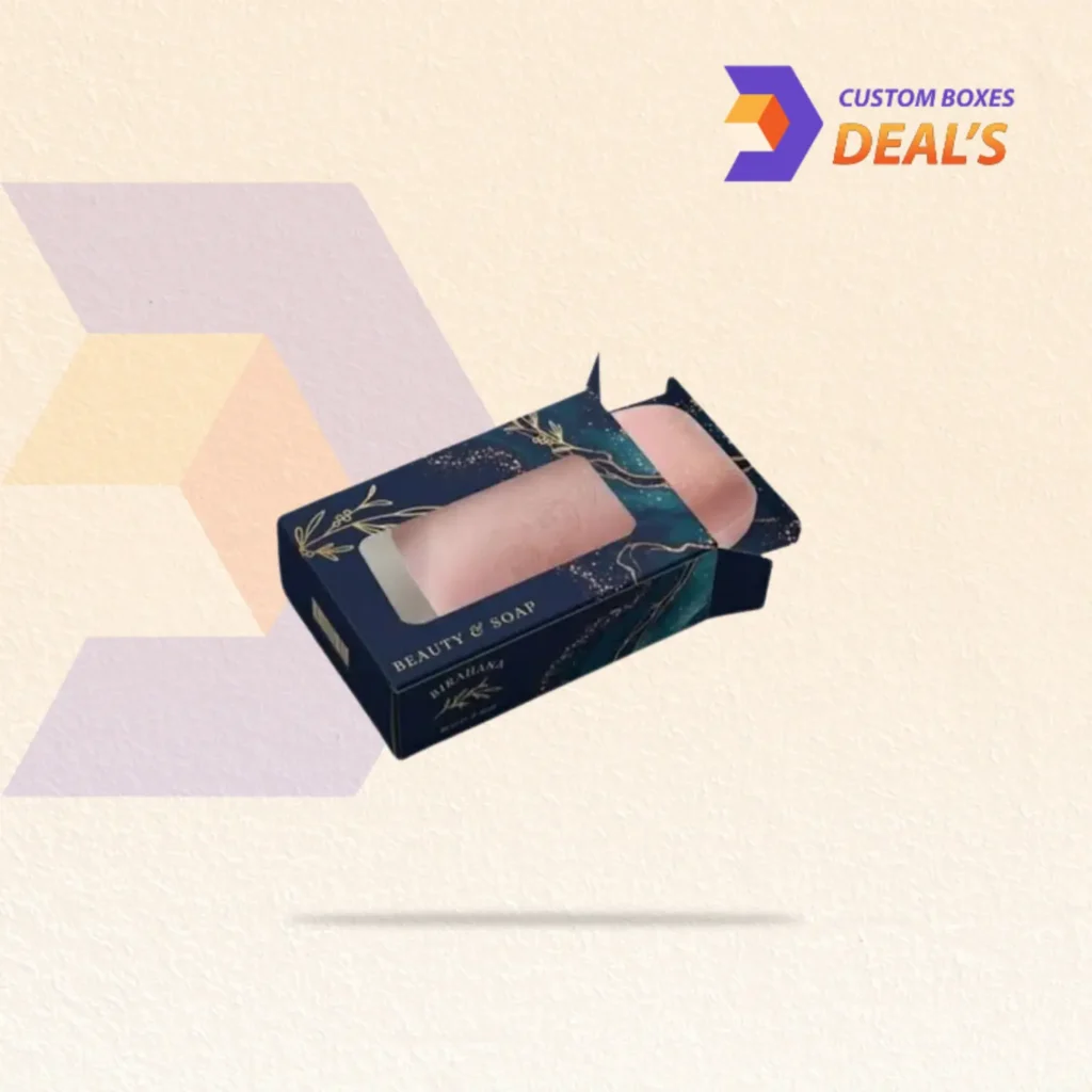 Beautifully designed custom handmade soap packaging boxes for small businesses