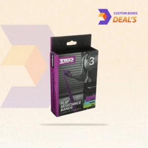 Hosiery hang tab box designed for convenient retail display and product protection.