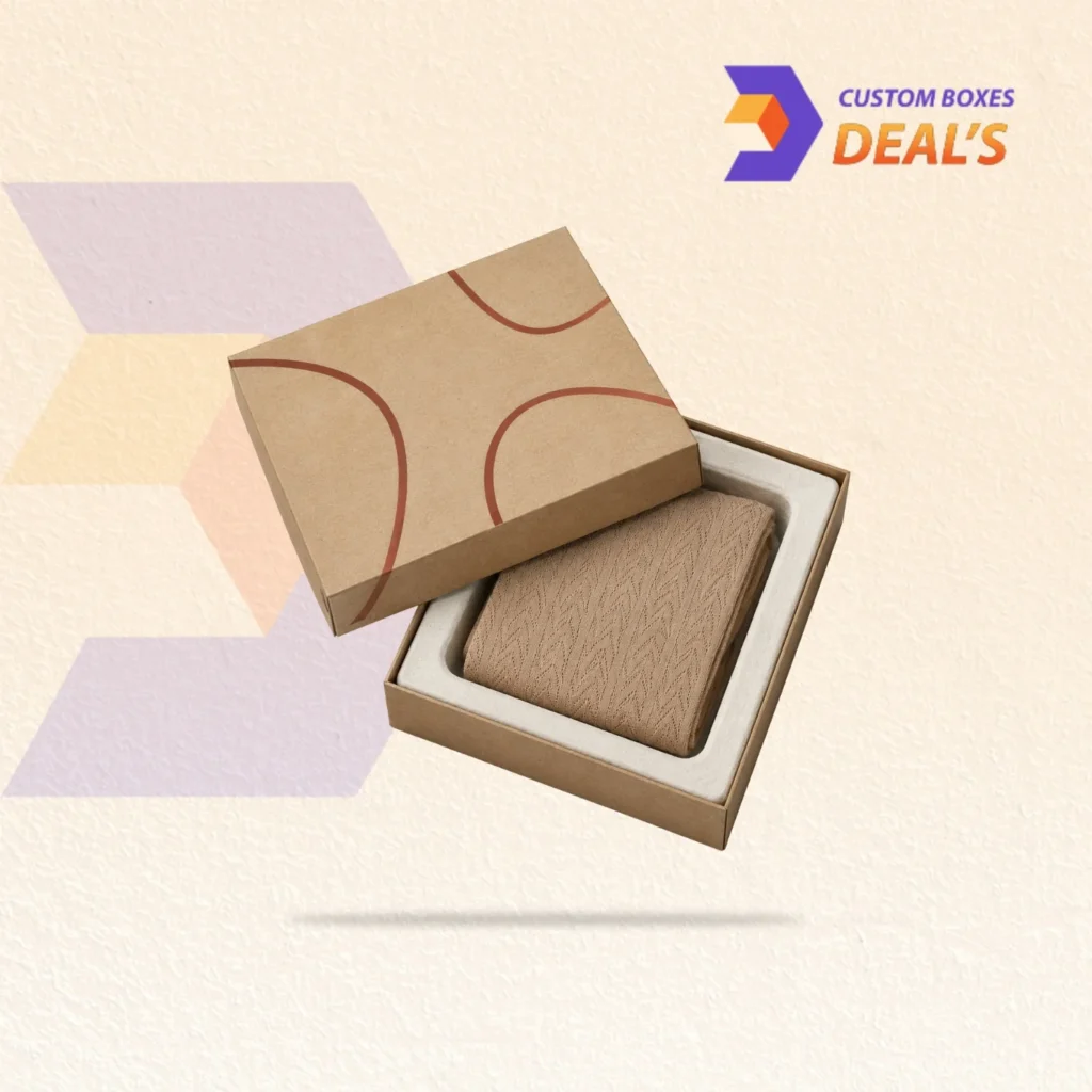 Hosiery rigid box designed for luxury packaging and superior product protection.