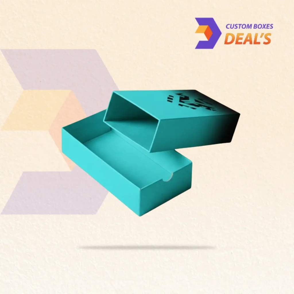 Custom lid tray jewelry boxes with a two-piece design for elegant product presentation and protection