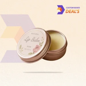 Personalized lip balm containers for professional and stylish product packaging