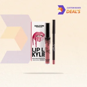 Lip liners packaging boxes designed for makeup, beauty, and cosmetic products