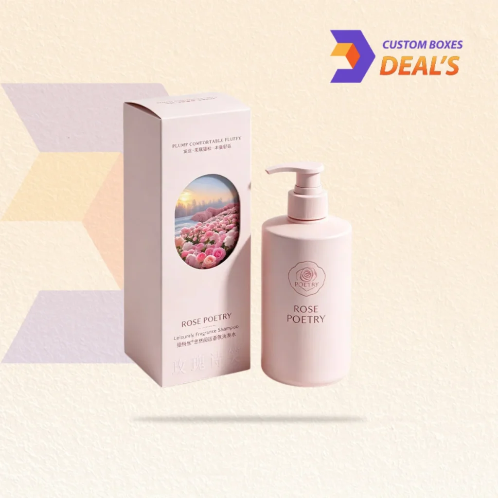Custom lotion boxes designed for skincare, moisturizing, and cosmetic products
