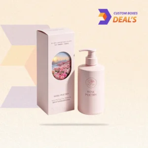Custom lotion boxes designed for skincare, moisturizing, and cosmetic products