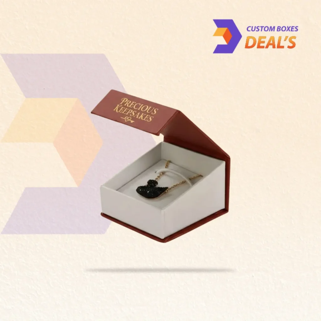 Custom magnetic closure jewelry boxes for secure and premium product presentation