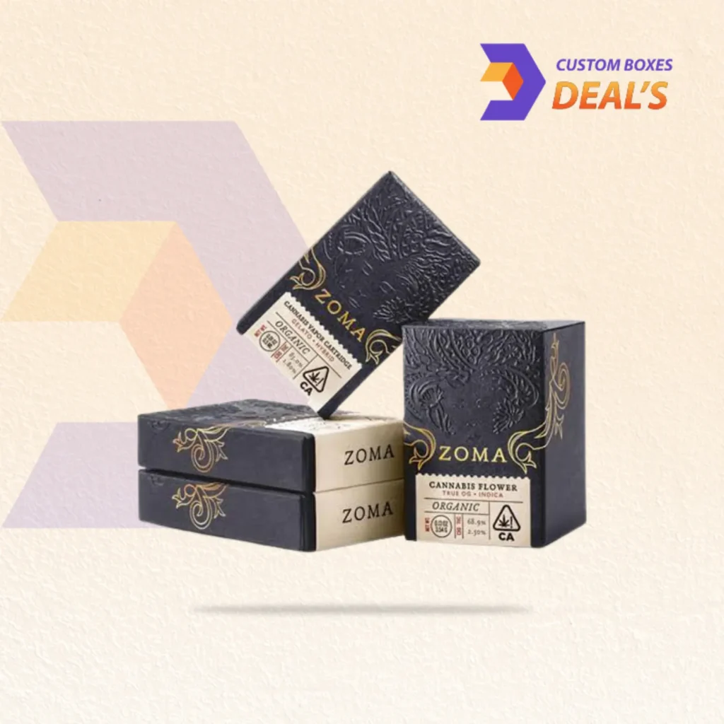 Custom Marijuana Boxes with premium packaging design for cannabis products